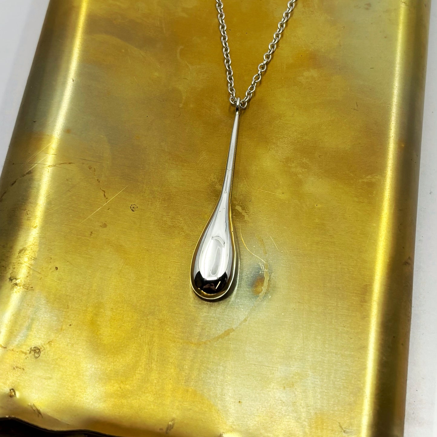 long raindrop pendant