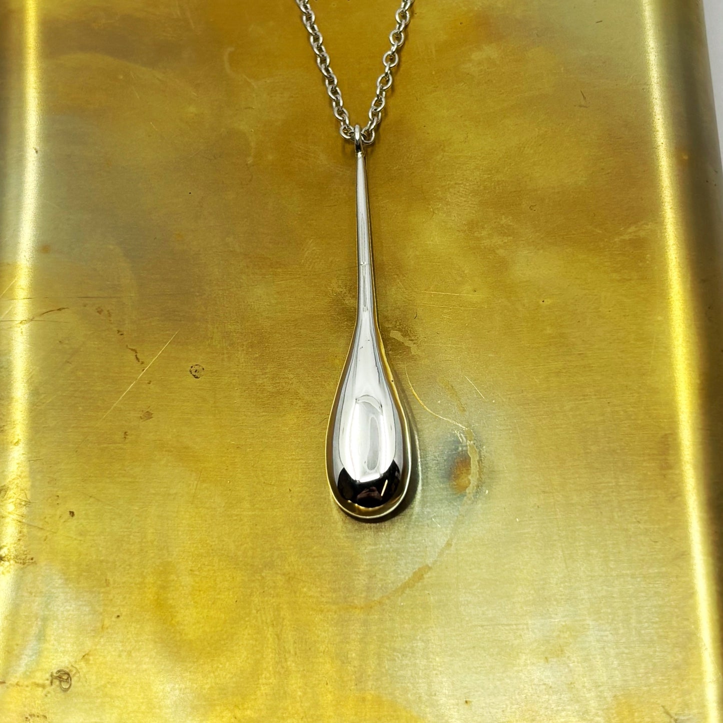 long raindrop pendant